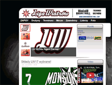 Tablet Screenshot of ligawiatrow.pl